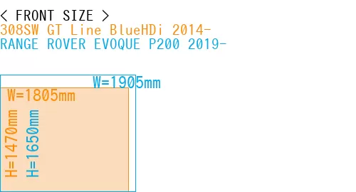 #308SW GT Line BlueHDi 2014- + RANGE ROVER EVOQUE P200 2019-